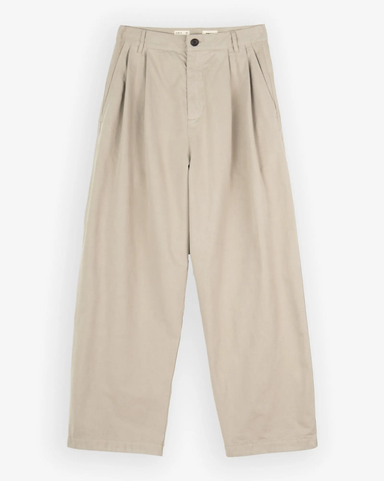 Ambassador Pants Gabardine Satin Oyster Durable Twill