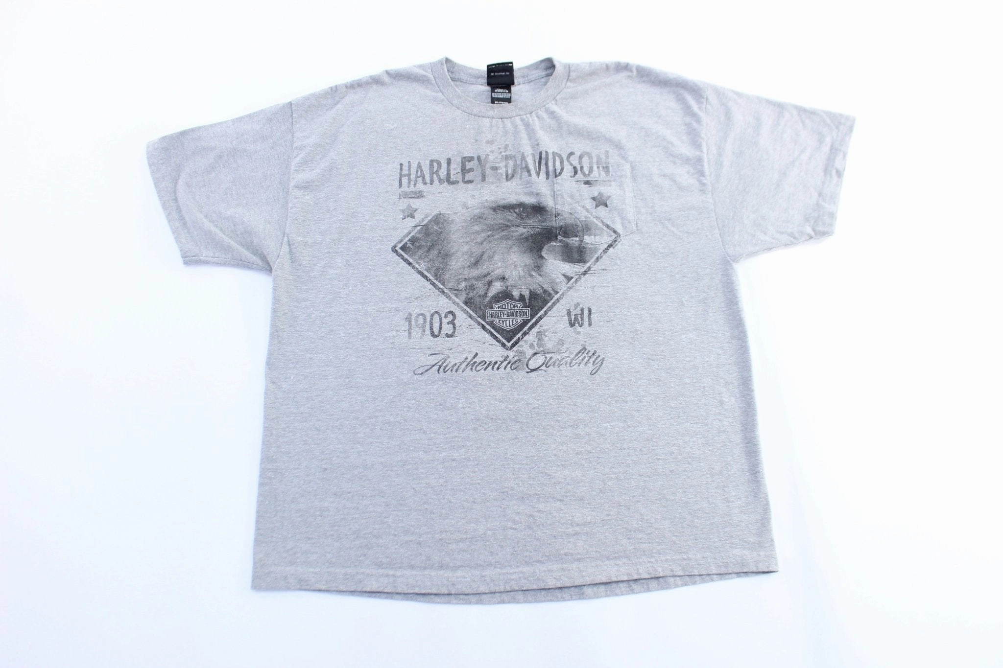 Performance Wear Harley Davidson Motorcycles Roswell, New Mexico Alien T-Shirt