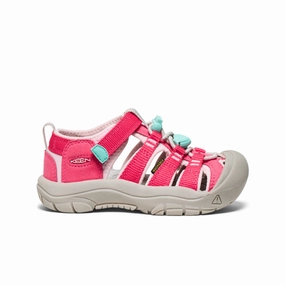 Little Kids' Newport H2  |  Raspberry/Giggle Pink waterproof