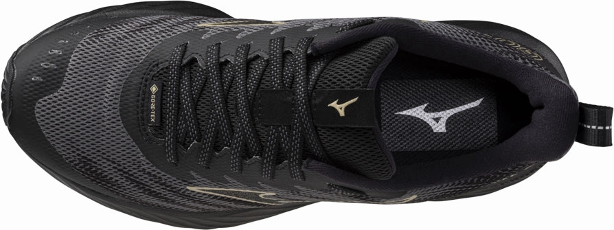 Mizuno Wave Rider GORE-TEX 2 Womens Trail Running Shoes - Black long - lasting