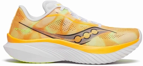 Saucony Kinvara 15 Womens Running Shoes - Orange pointed - toe shoes