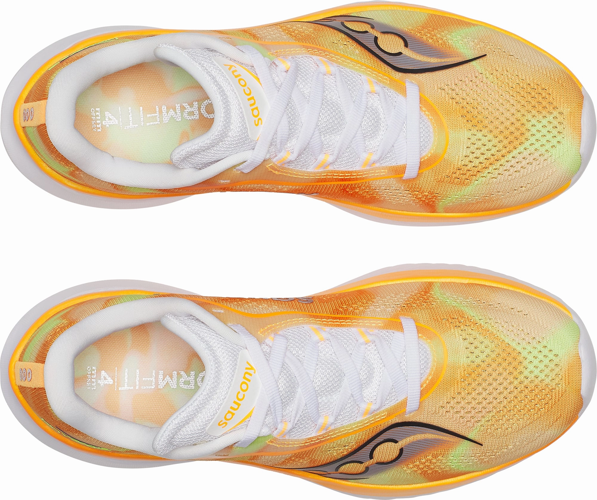 Saucony Kinvara 15 Womens Running Shoes - Orange low - heeled - feature shoes road - runner
