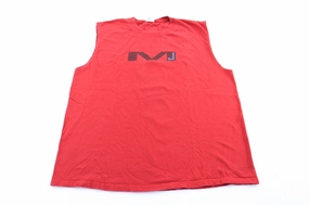 Y2K Michael Jordan Logo Basketball Tank Top Tubular Body Mapping