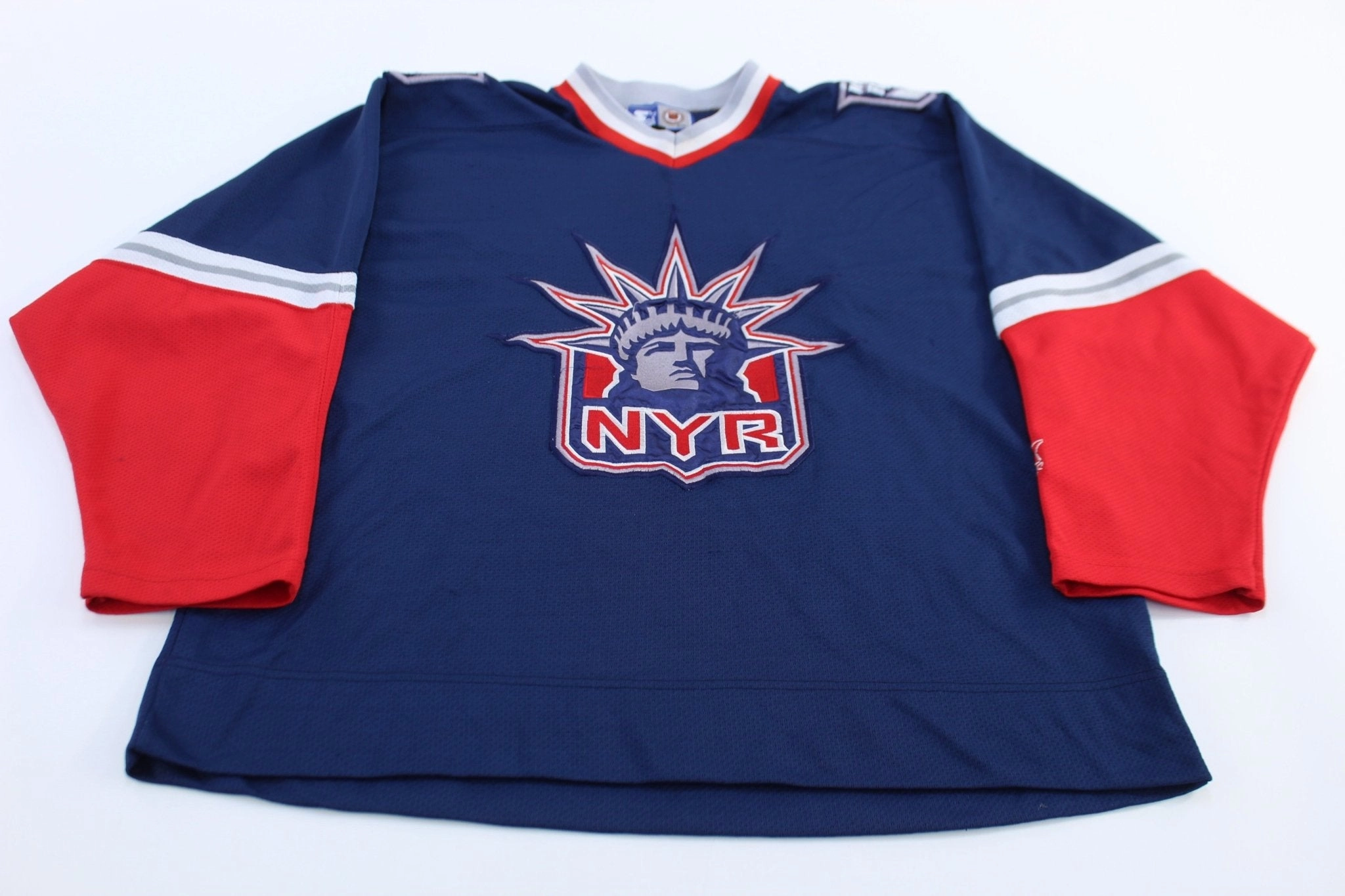 Precision Cut Starter Mike Richter New York Rangers Hockey Jersey