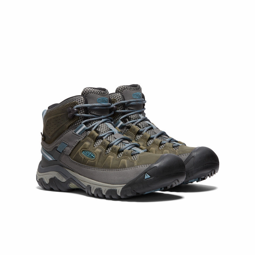 Narrow Fit Women's Targhee III Waterproof Mid  |  Magnet/Atlantic Blue