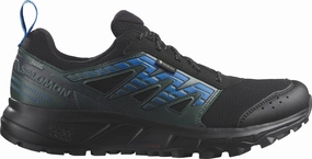 running in hot tracks shoes Salomon Wander GORE-TEX Mens Trail Running Shoes - Black