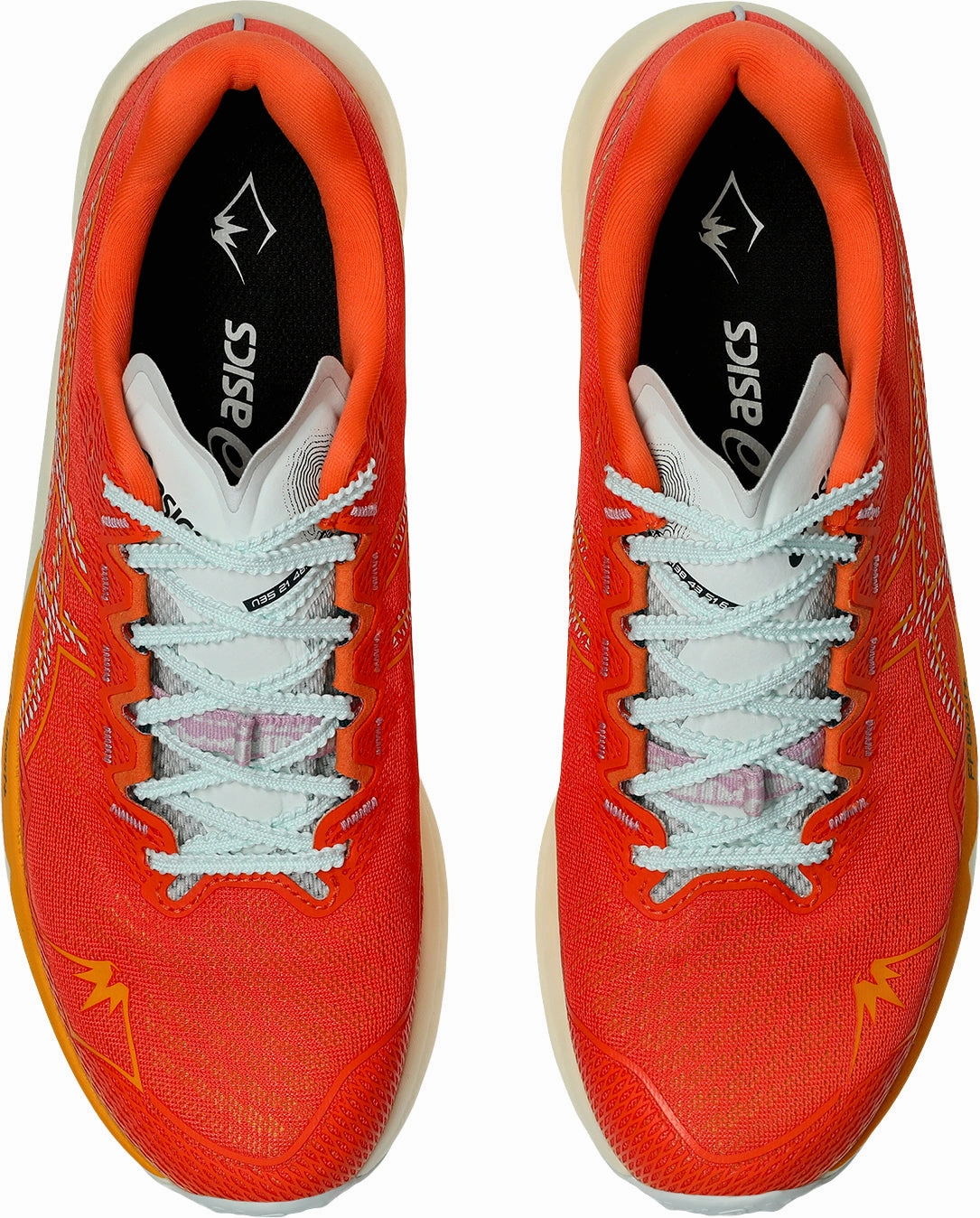 simple design Asics FujiSpeed 3 Mens Trail Running Shoes - Red