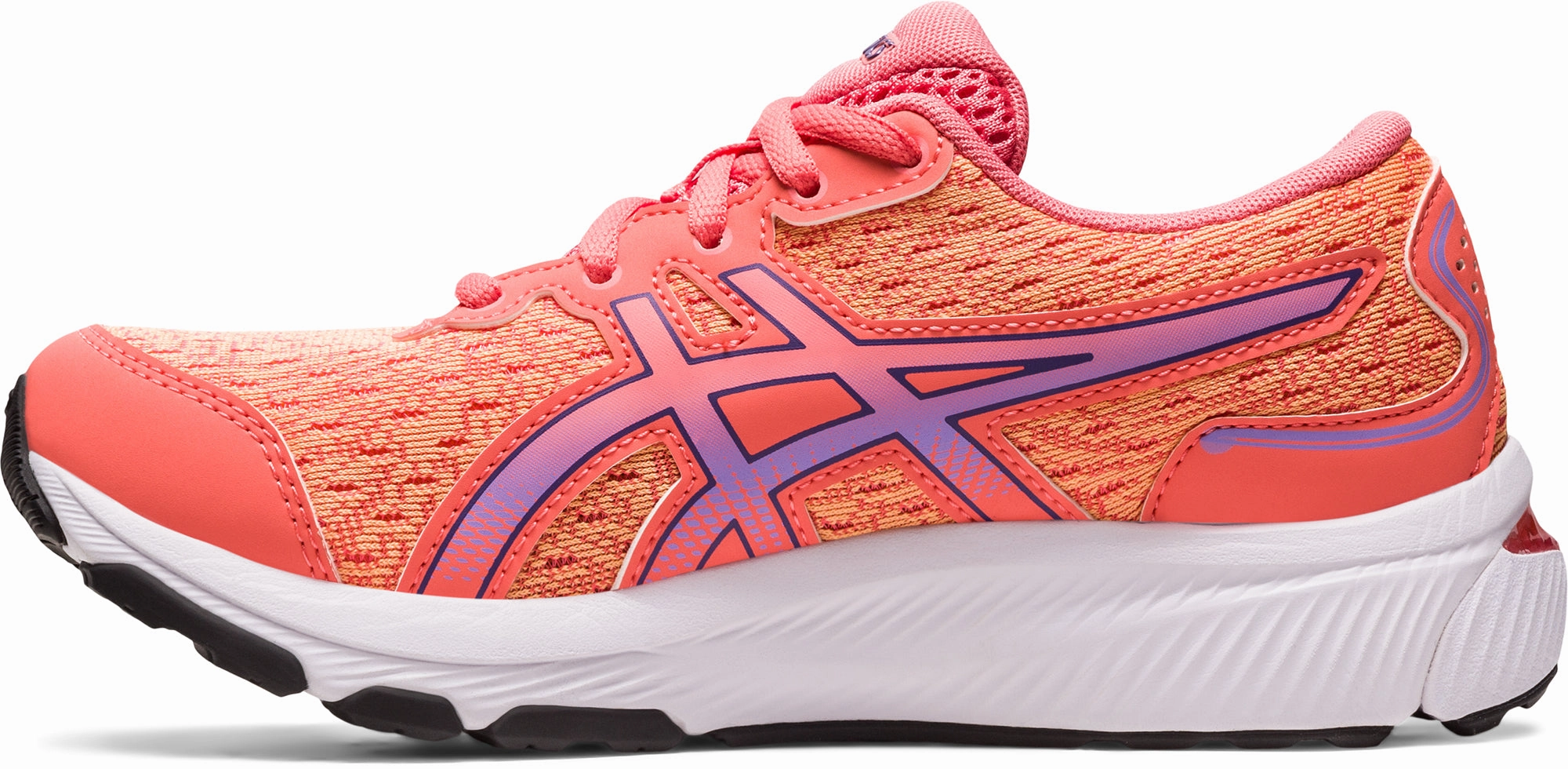 morning - runner Asics Gel Cumulus 24 GS Junior Running Shoes - Orange