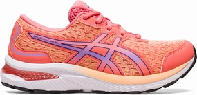 Asics Gel Cumulus 24 GS Junior Running Shoes - Orange Adaptive Flex moisture - wicking - performance shoes