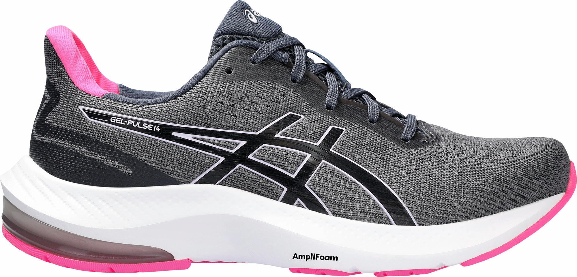 Asics Gel Pulse 14 Womens Running Shoes - Grey rainy days Multilayer Composite