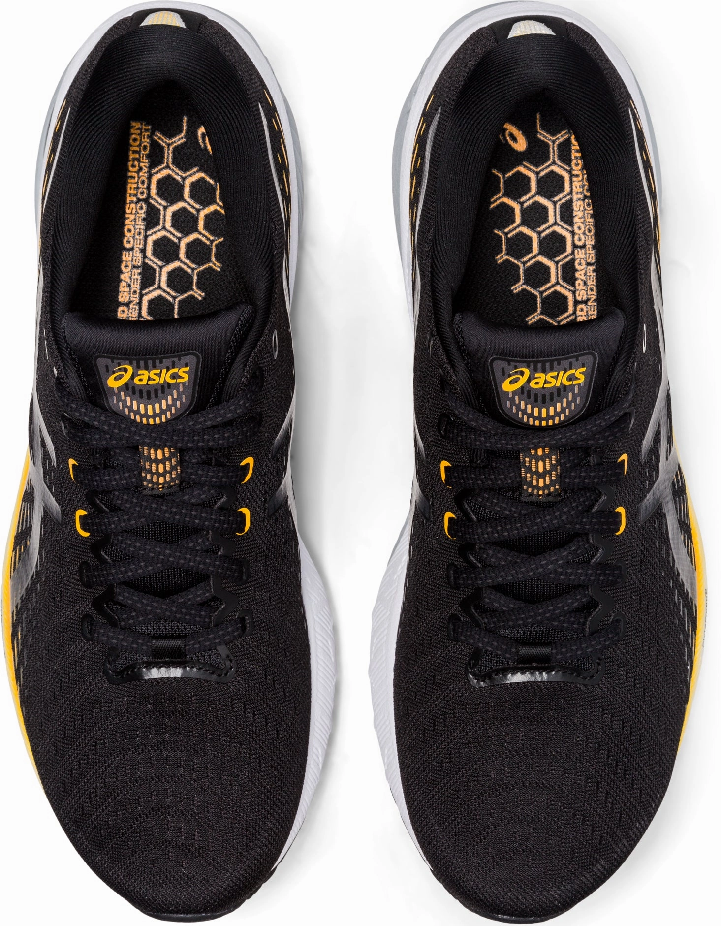 Asics Gel Pursue 8 Mens Running Shoes - Black Snowy running traction casual wear shoes