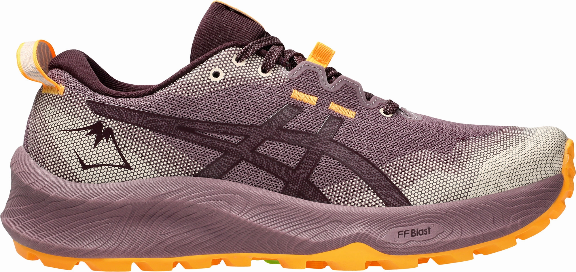 Asics Gel Trabuco 12 Womens Trail Running Shoes - Purple Foot Control