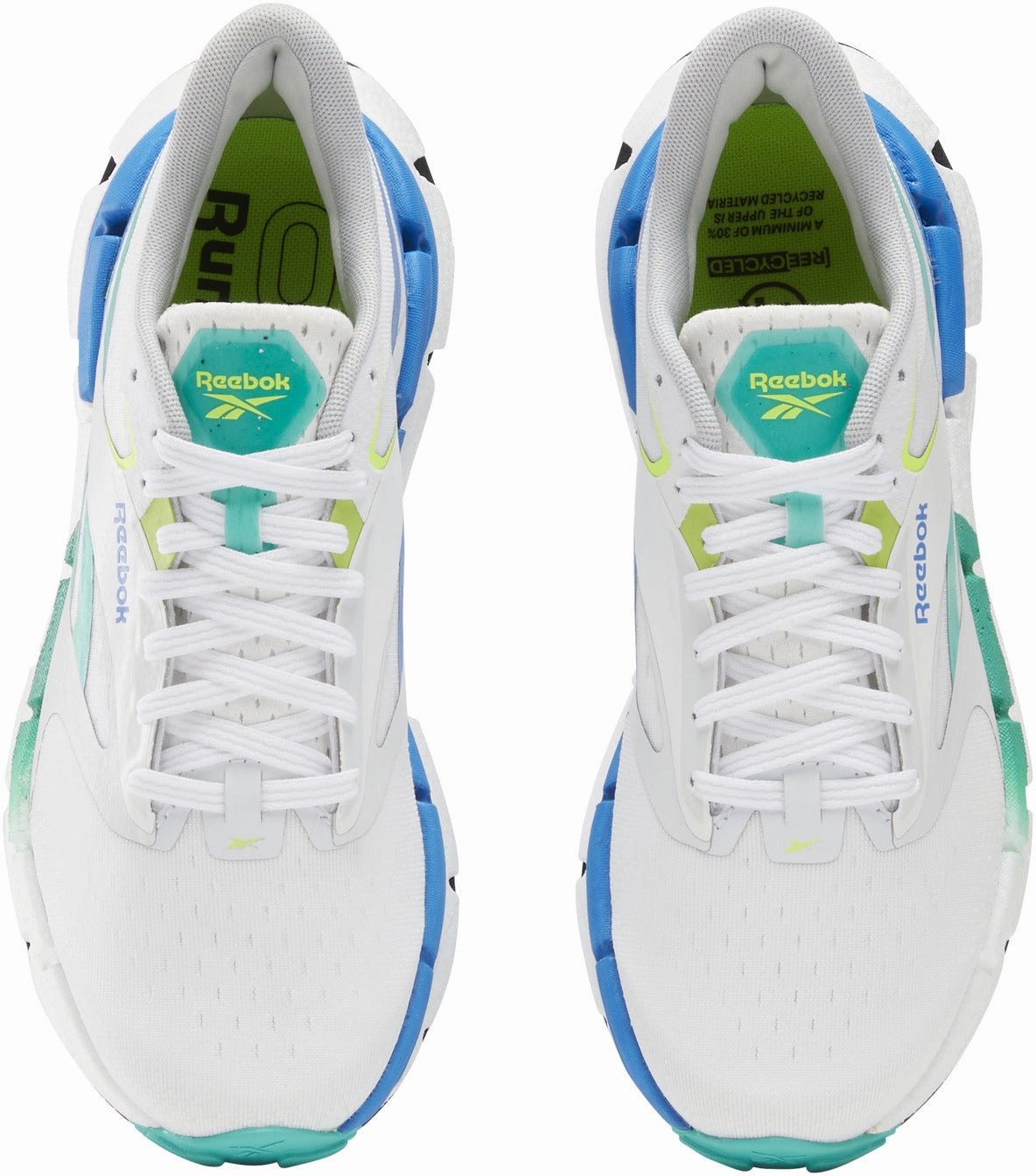 Stabilizing Medial Post Reebok FloatZig Symmetros Womens Running Shoes - White