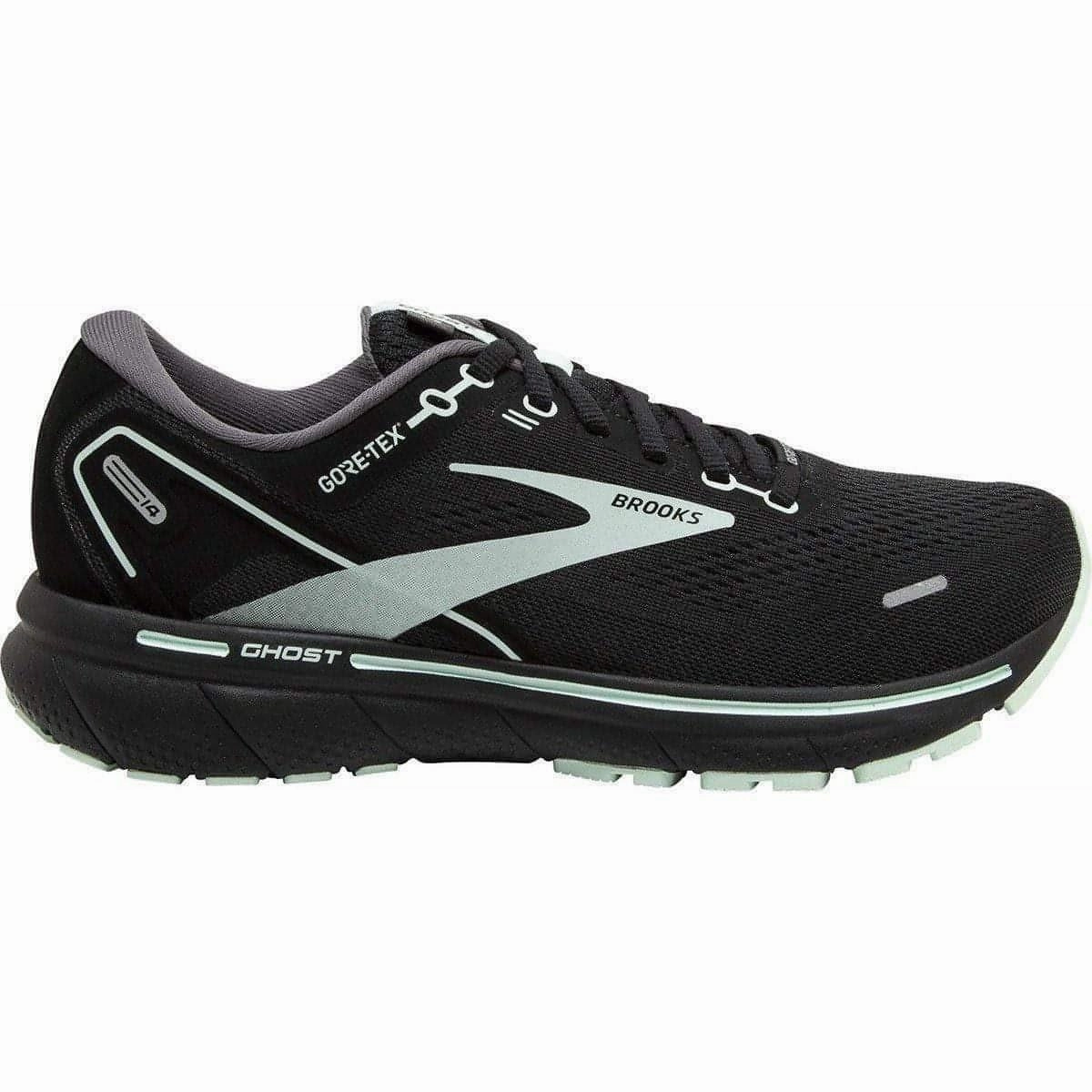 Brooks Ghost 14 GORE-TEX Womens Running Shoes - Black padded tongue comfort students' shoes