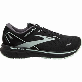 Brooks Ghost 14 GORE-TEX Womens Running Shoes - Black padded tongue comfort students' shoes
