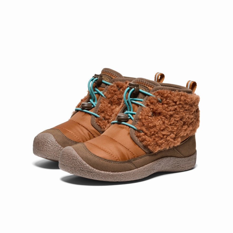 Big Kids' Howser II Waterproof Chukka  |  Roasted Pecan/Dark Earth Desert Hike Flower Path