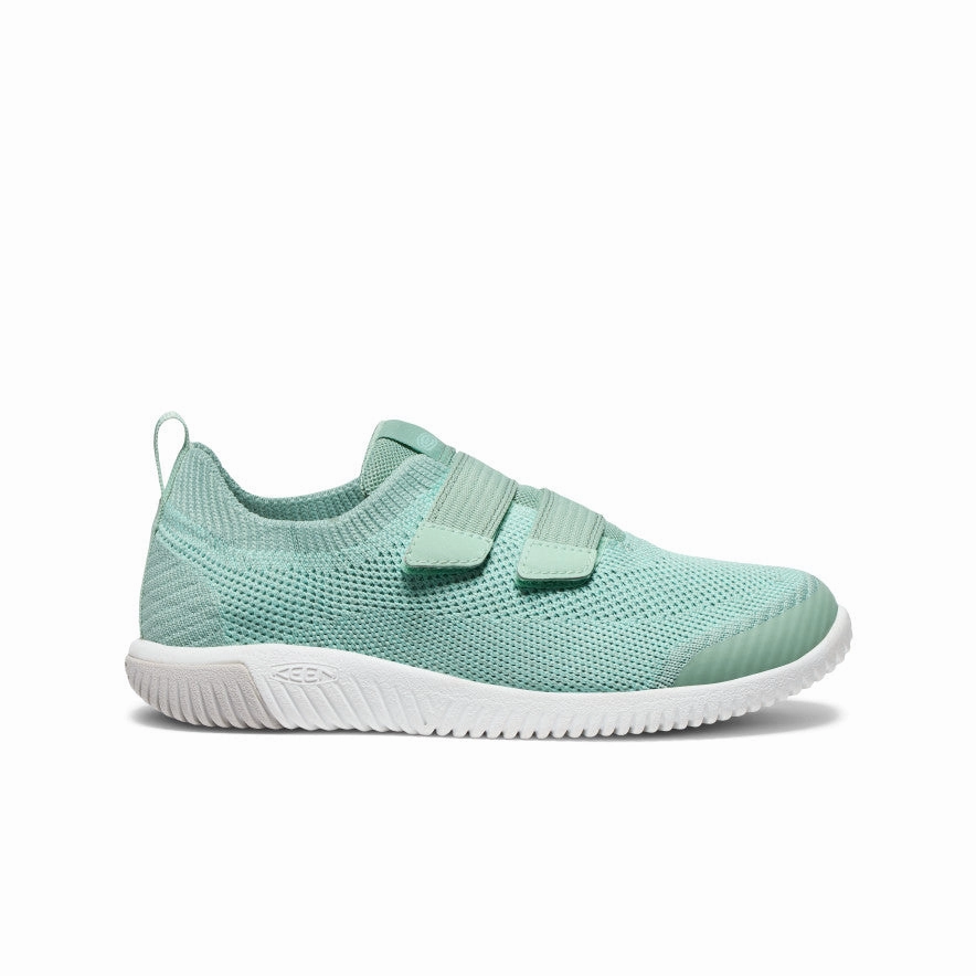 Active Motion Smart Casual Big Kids' KNX Knit Double Strap  |  Granite Green/Lichen