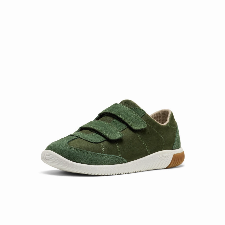Big Kids' KNX T-Toe Sneaker  |  Bronze Green/Star White Weekend Vibes