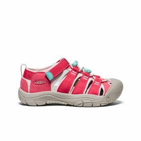Mid Top Big Kids' Newport H2  |  Raspberry/Giggle Pink