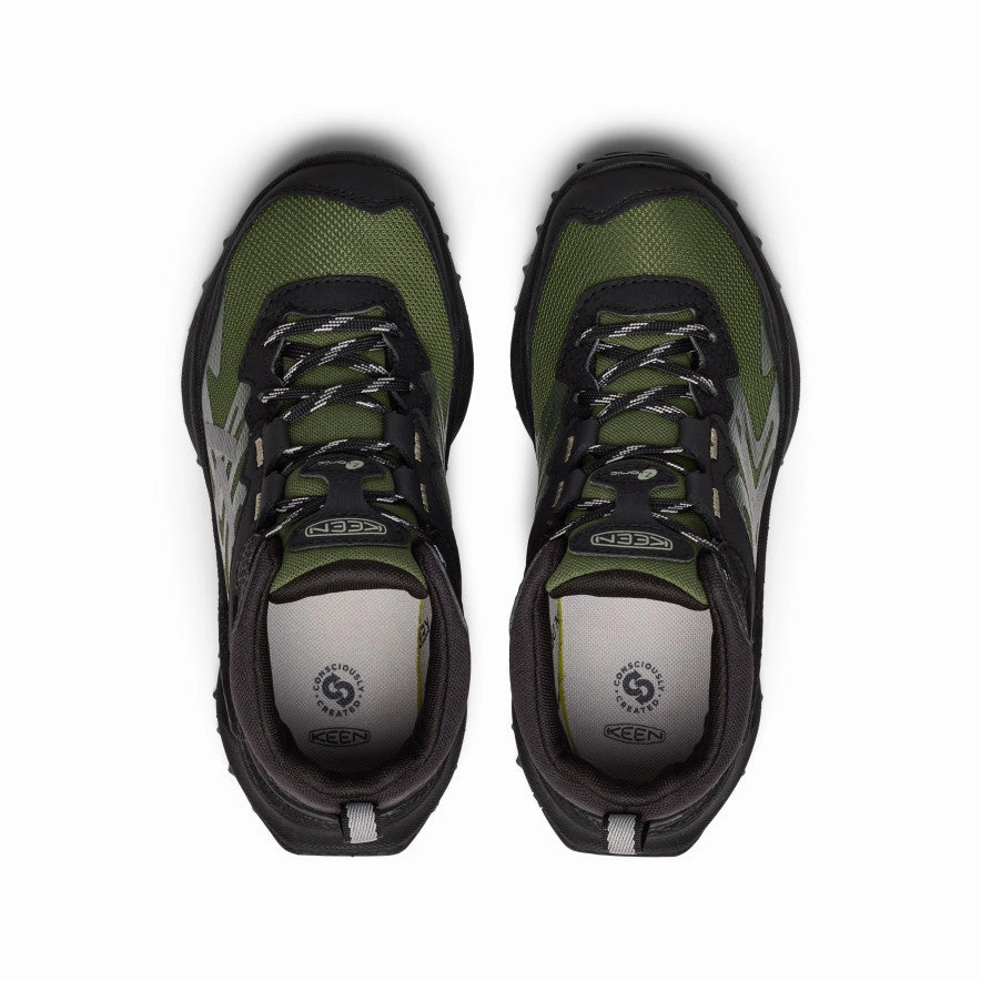 Big Kids' Zionic Waterproof Boot  |  Black/Bronze Green Energy return Cushioned