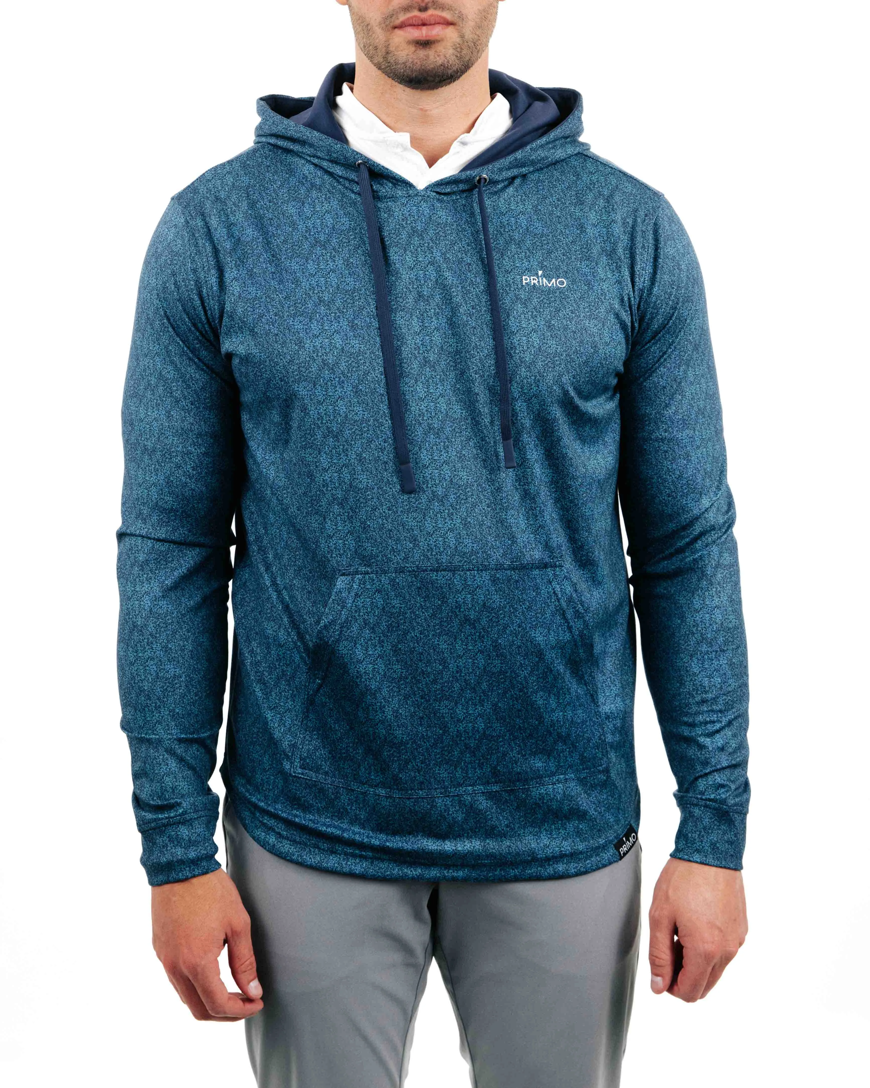 product loop stability product combo Blue Static Golf Hoodie