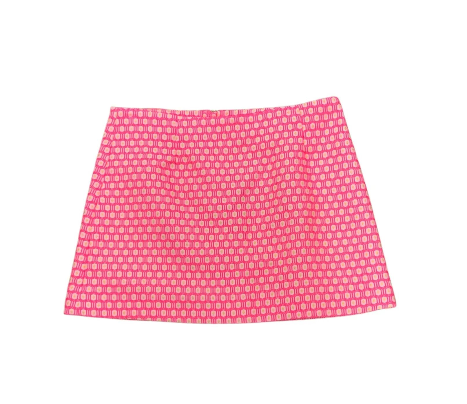 NWT Lilly Pulitzer Pink Skirt 8 Detachable Detail Smart Edge