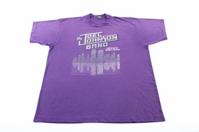 Casual and cool Relaxed Comfort Wear 90's The Joel Johnson Band City Music T-Shirt