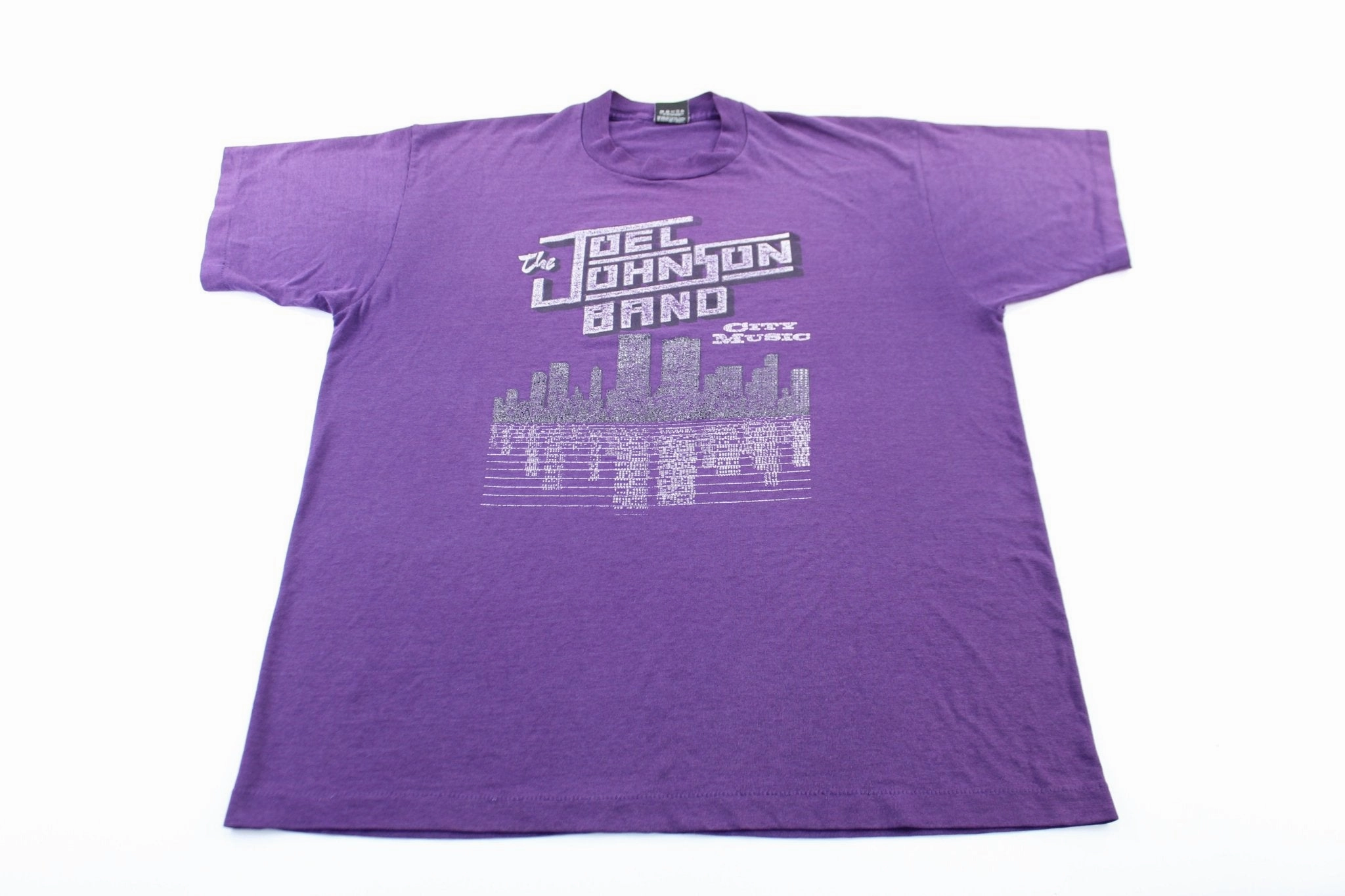 Casual and cool Relaxed Comfort Wear 90's The Joel Johnson Band City Music T-Shirt