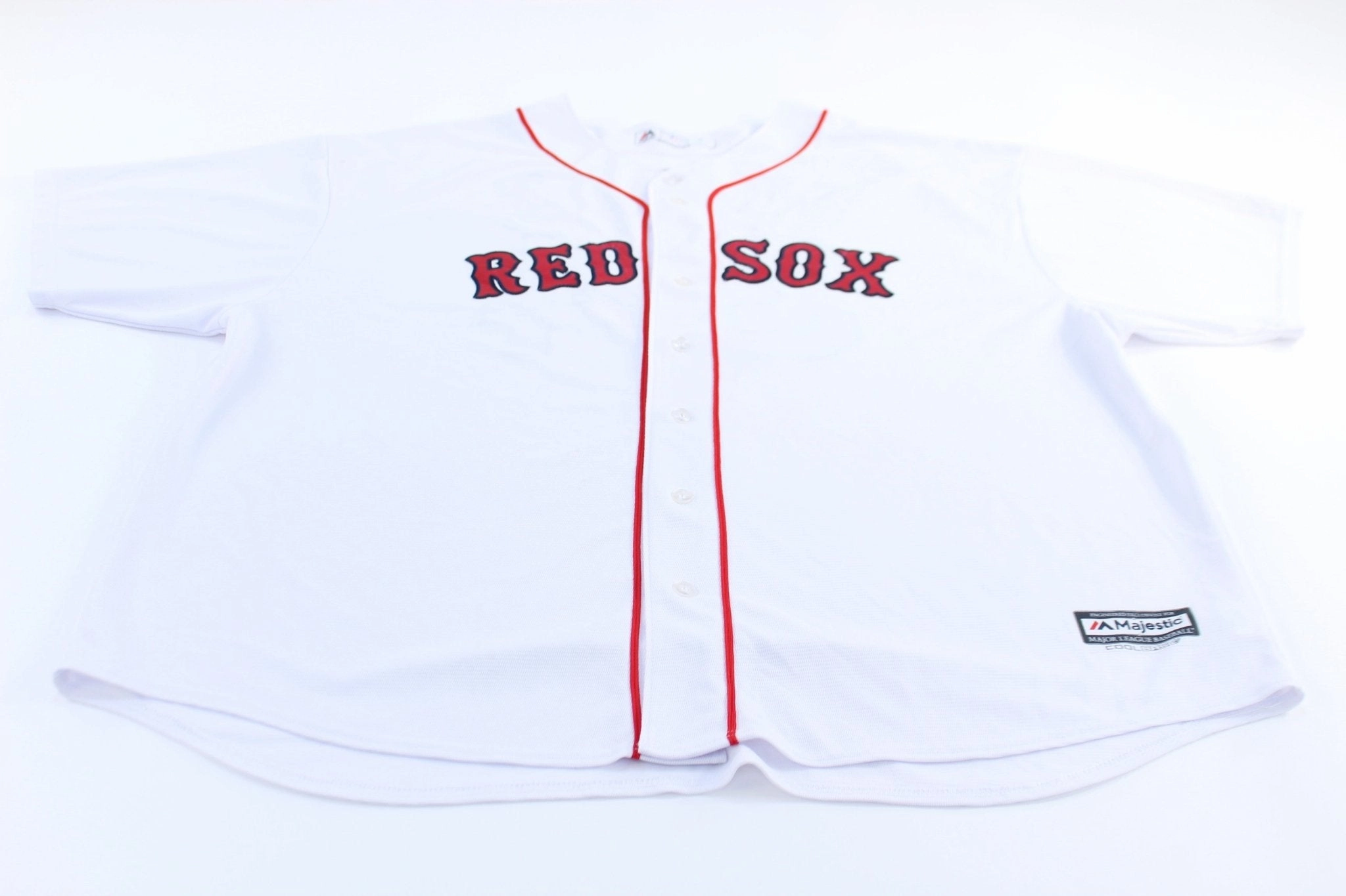 Boston Red Sox David Ortiz Majestic Baseball Jersey Minimalist Raglan Sleeve