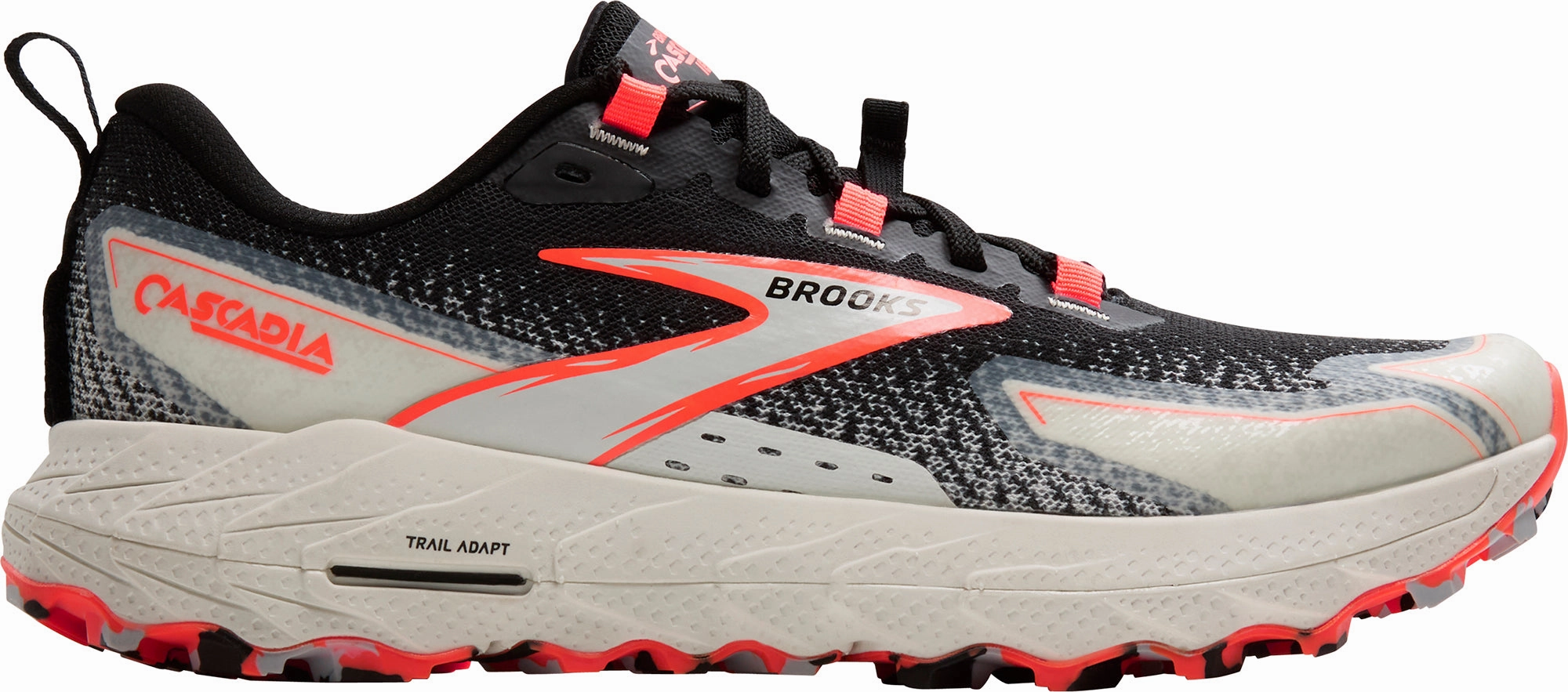 Brooks Cascadia 18 Womens Trail Running Shoes - Black amazing comfort stable platform shoes