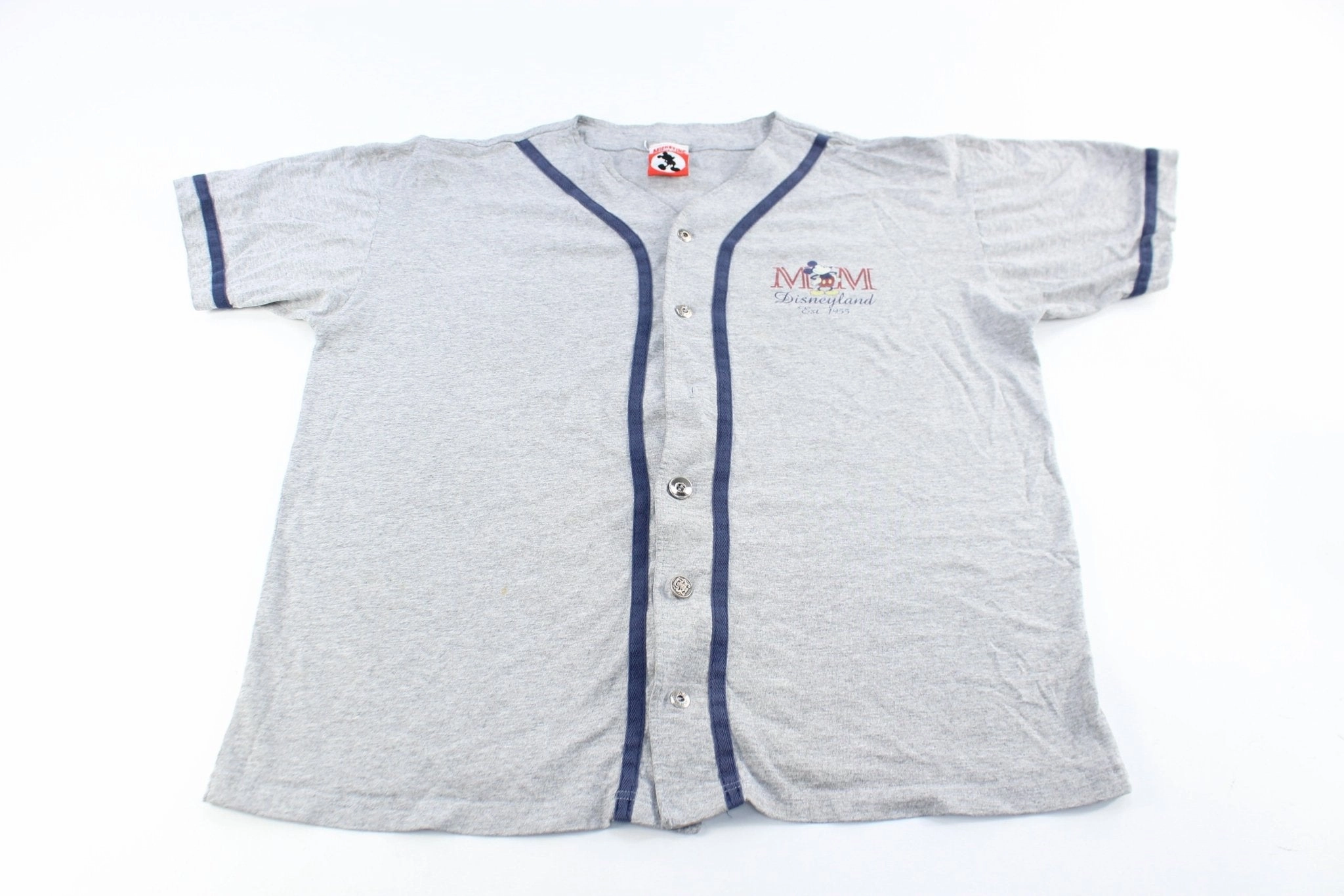 Lightweight Fashion Mickey Inc. Mickey Mouse Disneyland Jersey T-Shirt