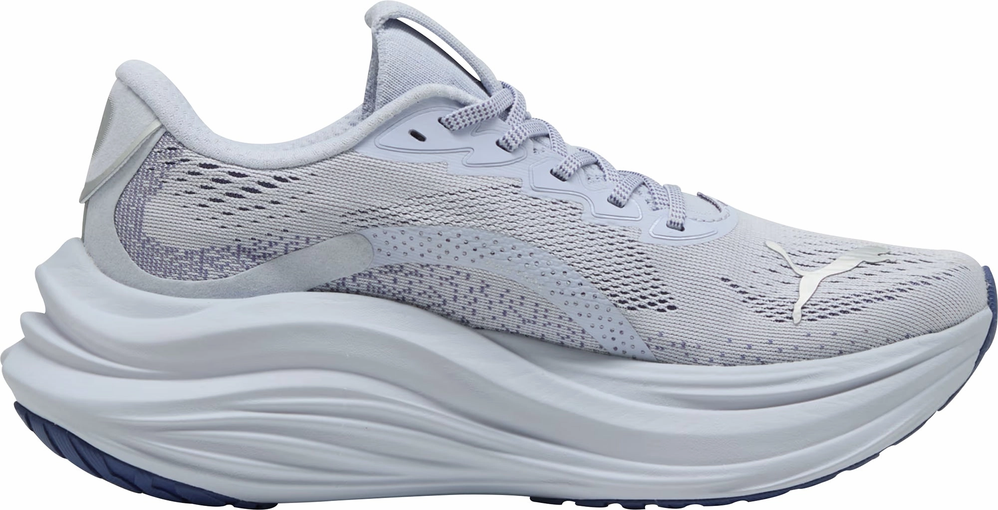 Puma MagMax Nitro Womens Running Shoes - Blue foot - speed running shoes