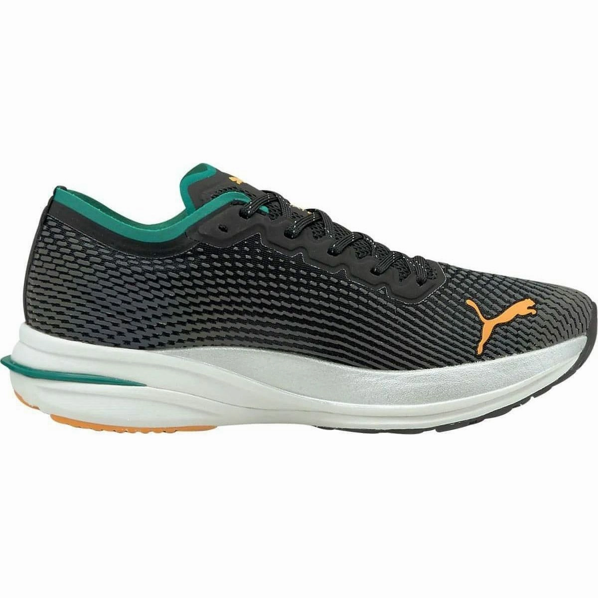 Puma Deviate Nitro WTR Mens Running Shoes - Black Hyper Elastic Padding beach shoes