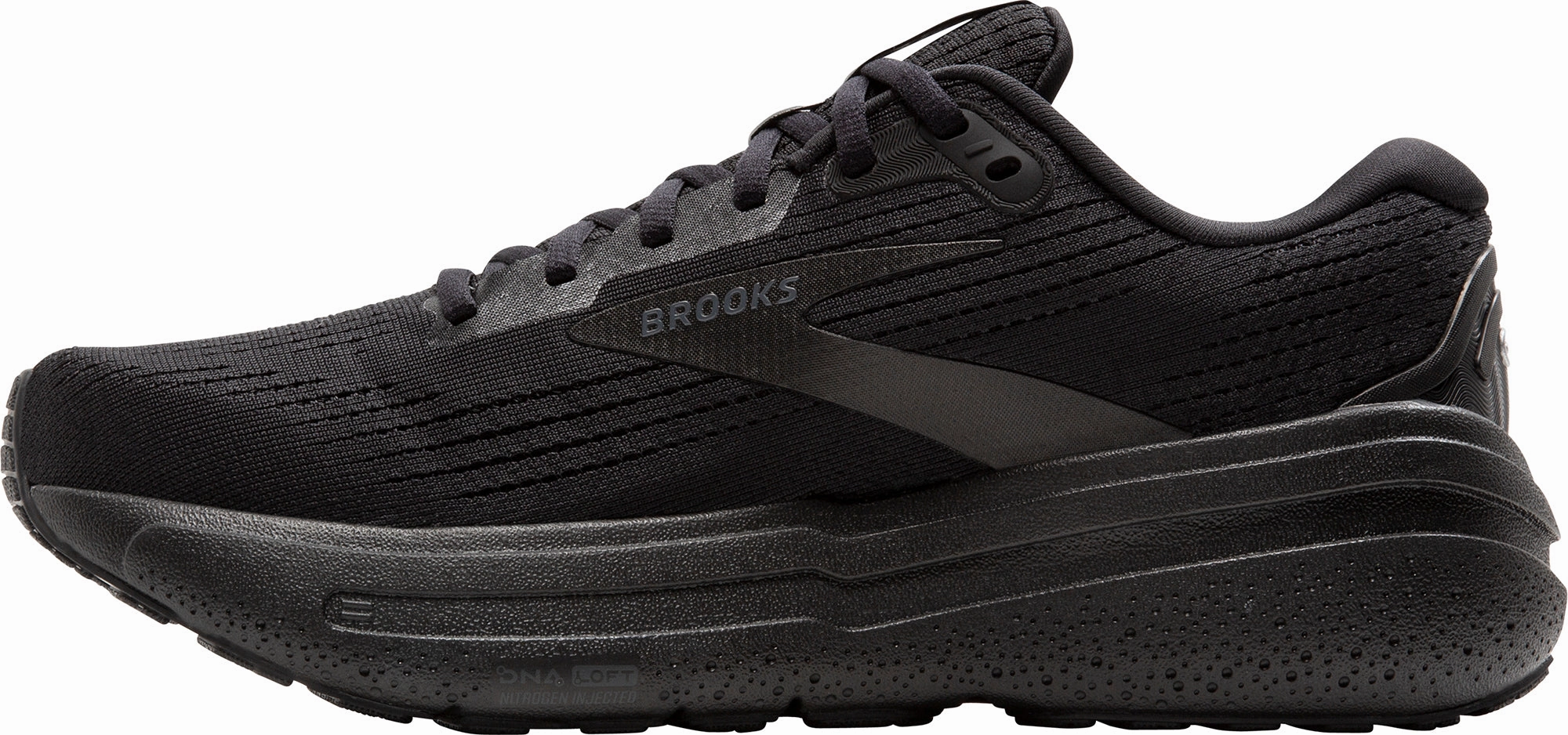 all - terrain - suitability shoes Brooks Ghost Max 2 WIDE FIT Womens Running Shoes - Black