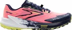 Brooks Catamount 3 Womens Trail Running Shoes - Pink Bounce Back Cushioning Ultra Light Outsole