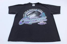 Moisture Management Trendy Fashion 1999 Arizona Diamondbacks Baseball Division Champs T-shirt