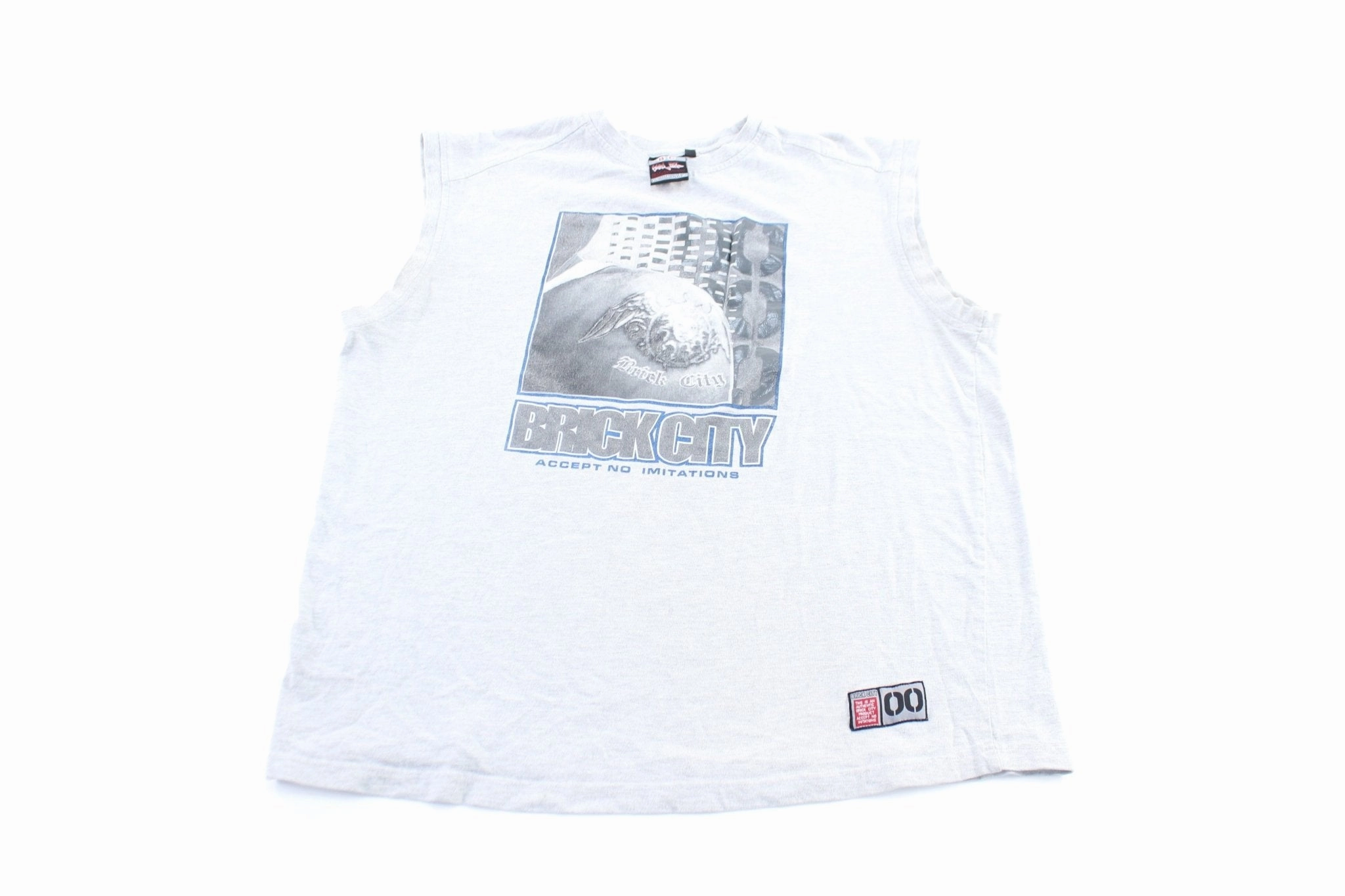 Casual Movement Brick City Accept No Imitations Graphic Tank Top