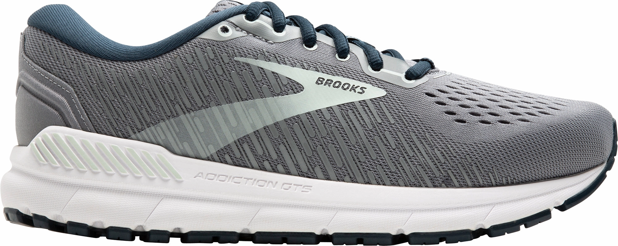 waterproof upper shoes Brooks Addiction GTS 15 Womens Running Shoes - Grey