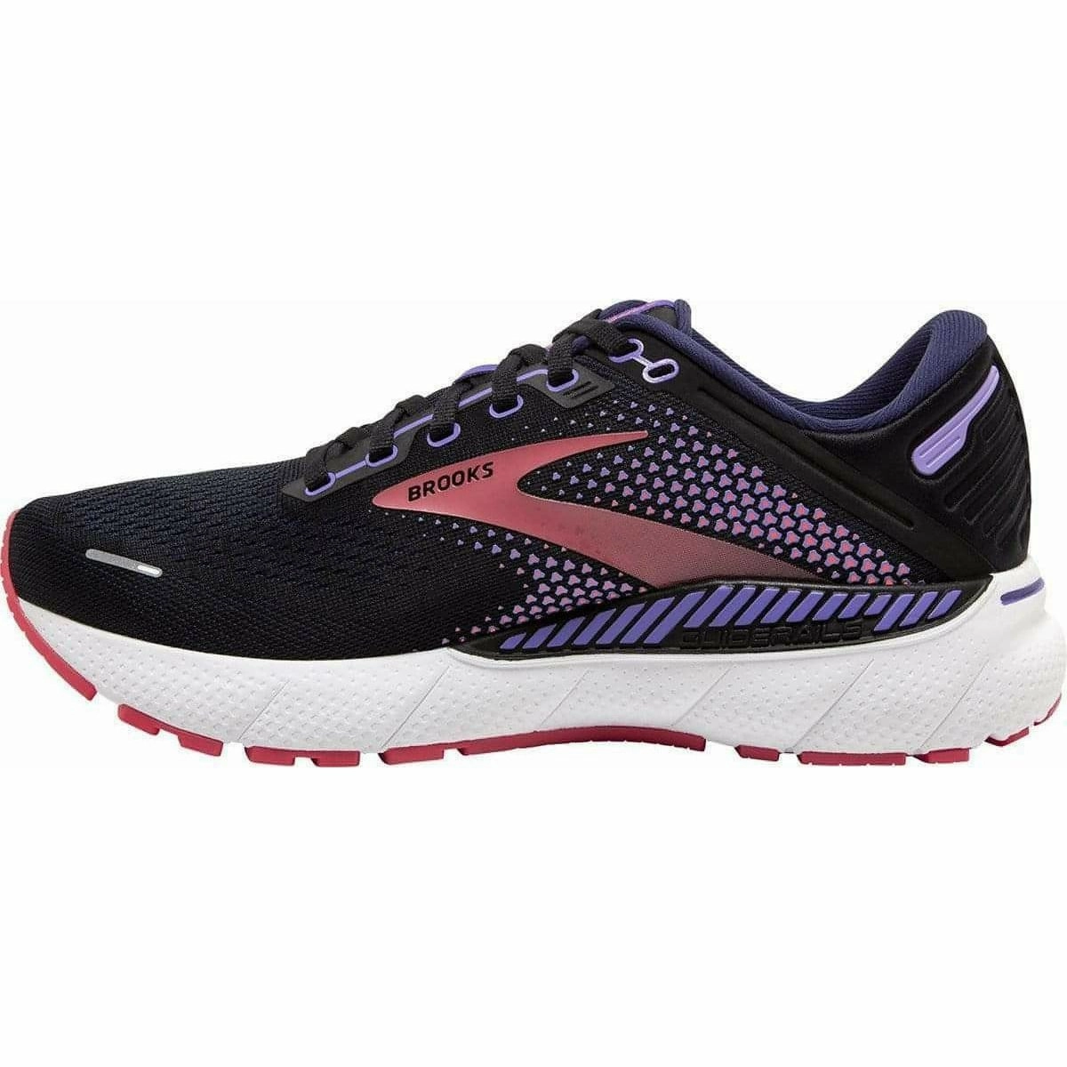 foot - stability running shoes Kinetic Fit Base Brooks Adrenaline GTS 22 Womens Running Shoes - Black