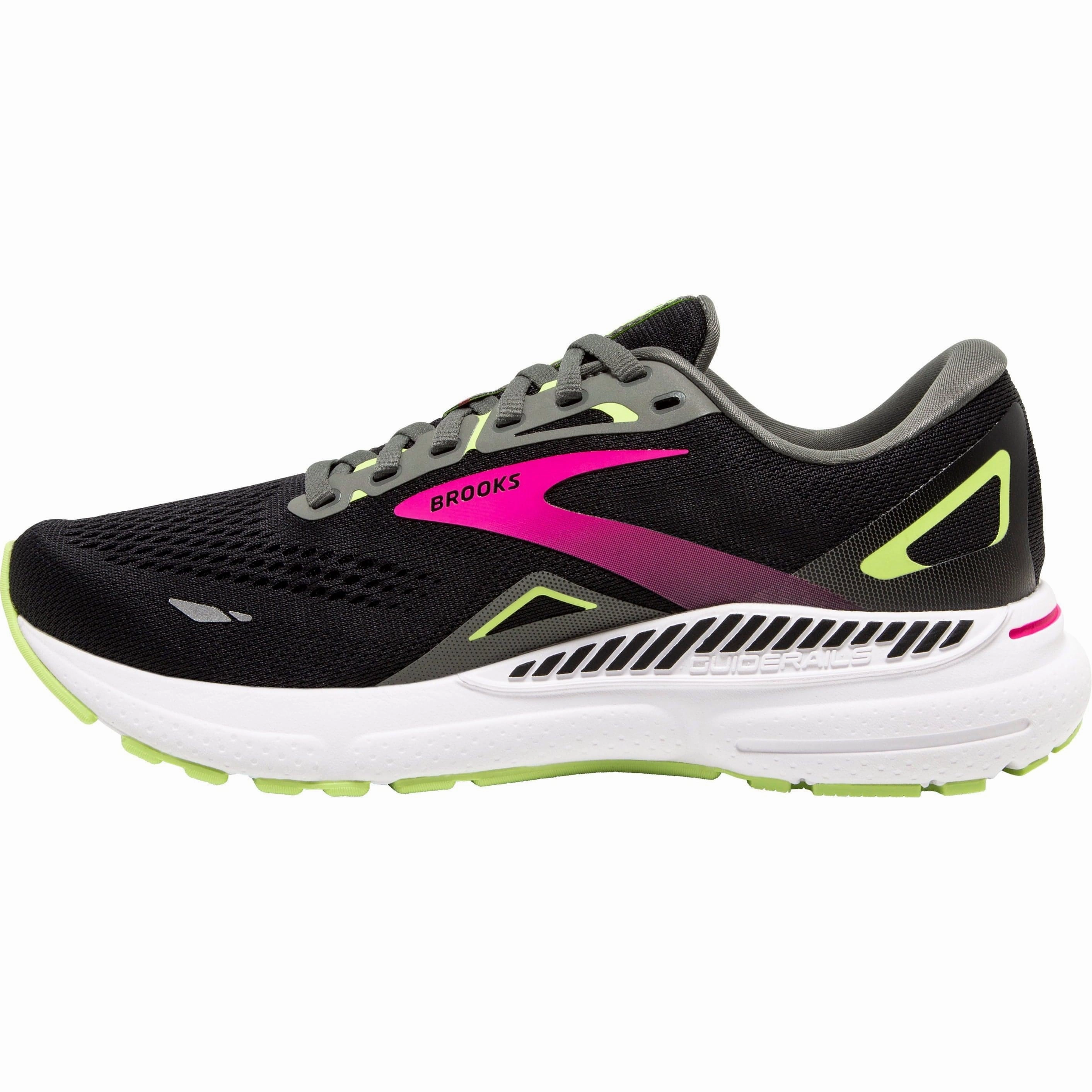 Brooks Adrenaline GTS 23 WIDE FIT Womens Running Shoes - Black weight - training