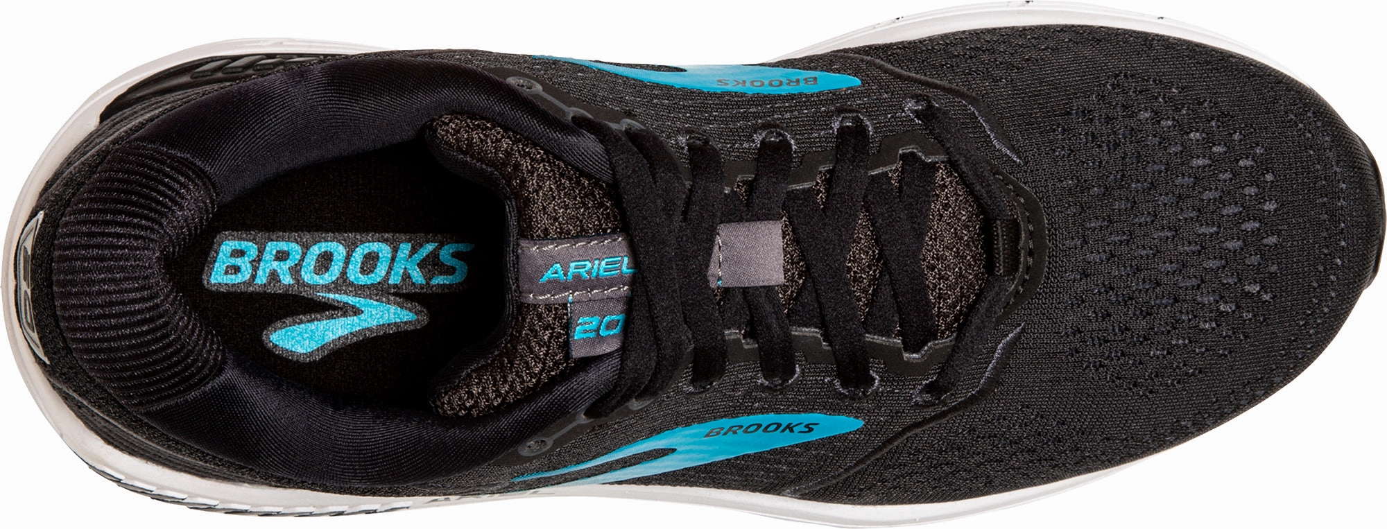 Brooks Ariel 20 WIDE FIT Womens Running Shoes - Black Soft To The Touch competition equipment