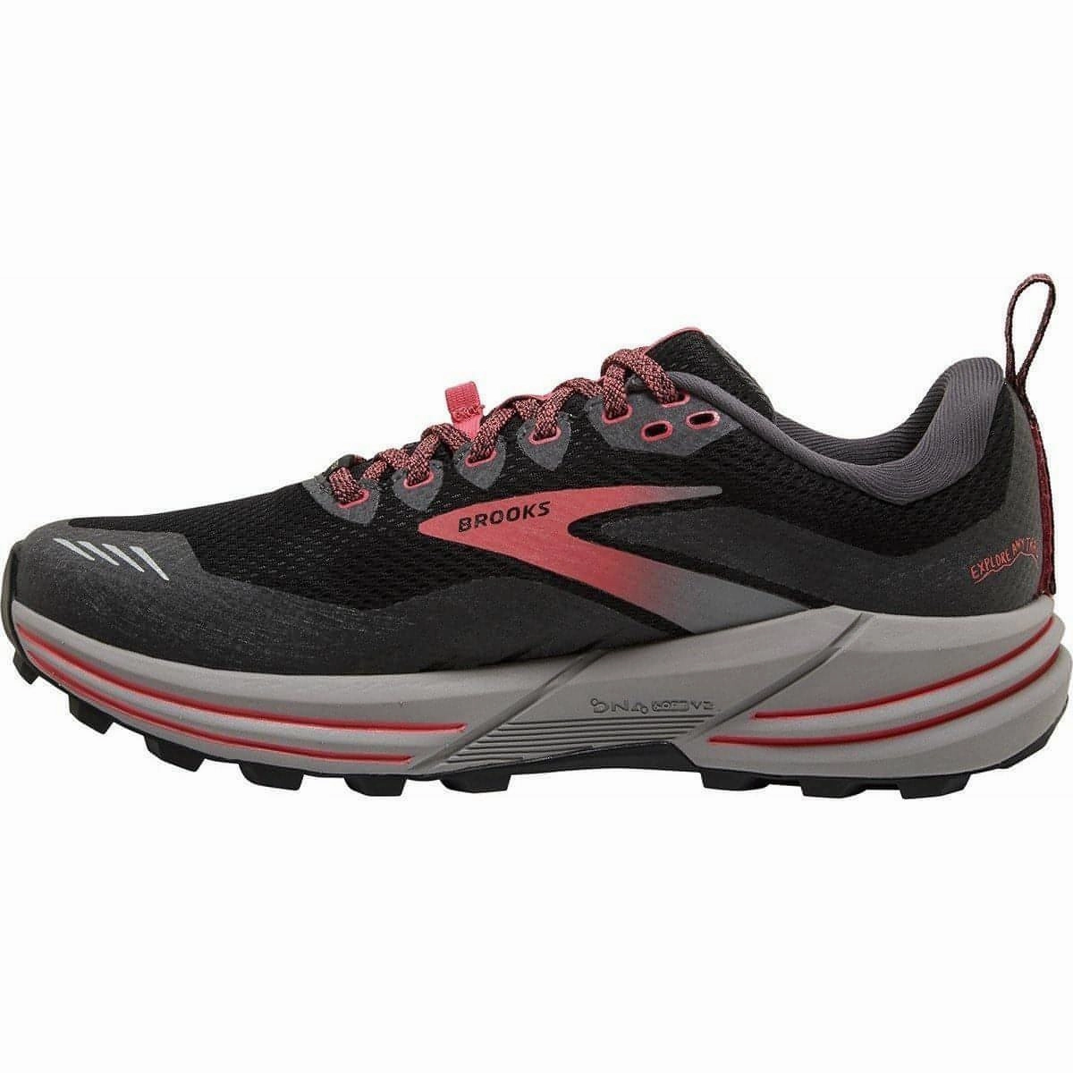 park shoes stress - free Brooks Cascadia 16 GORE-TEX Womens Trail Running Shoes - Black