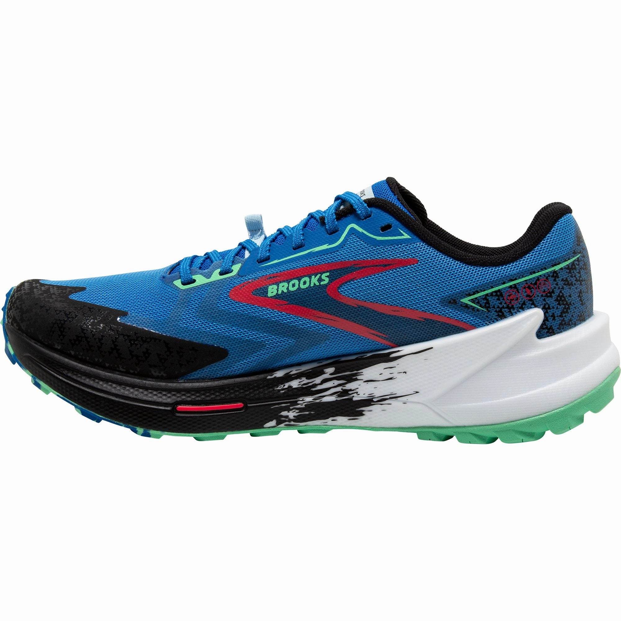 Brooks Catamount 3 Mens Trail Running Shoes - Blue Versatile - use