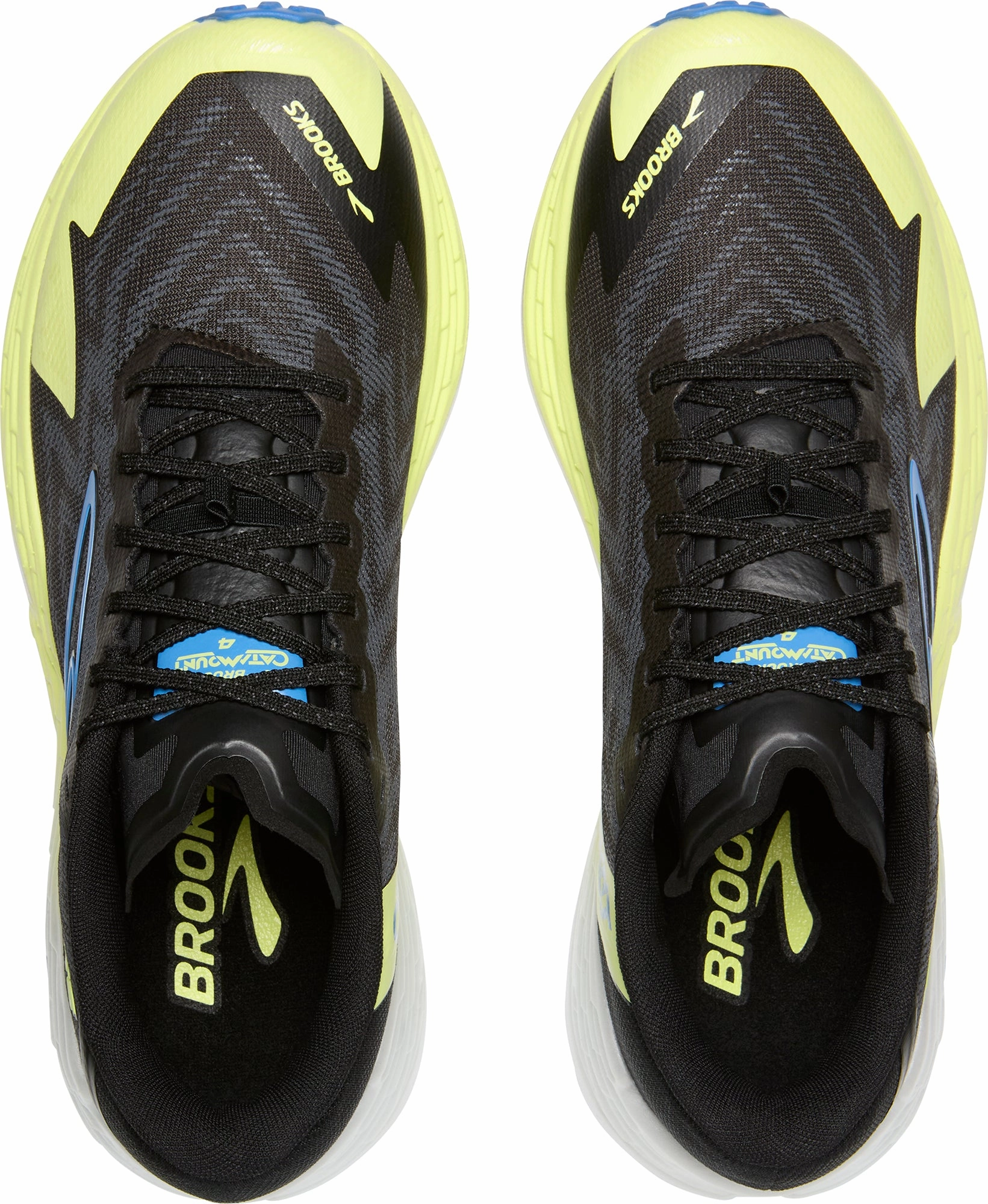 stable sole shoes Brooks Catamount 4 Mens Trail Running Shoes - Black