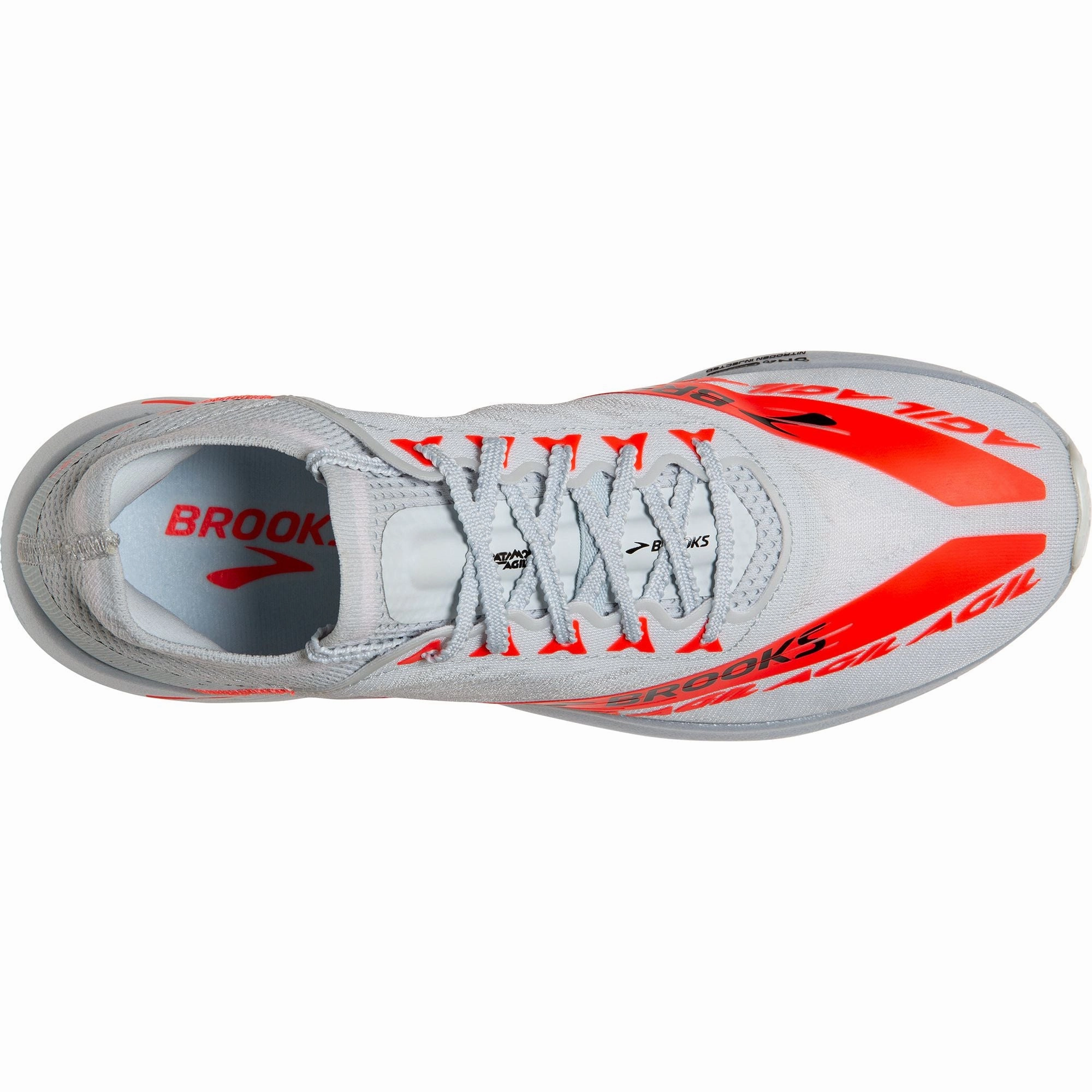 Brooks Catamount Agil Trail Running Shoes - Grey Adjustable Straps