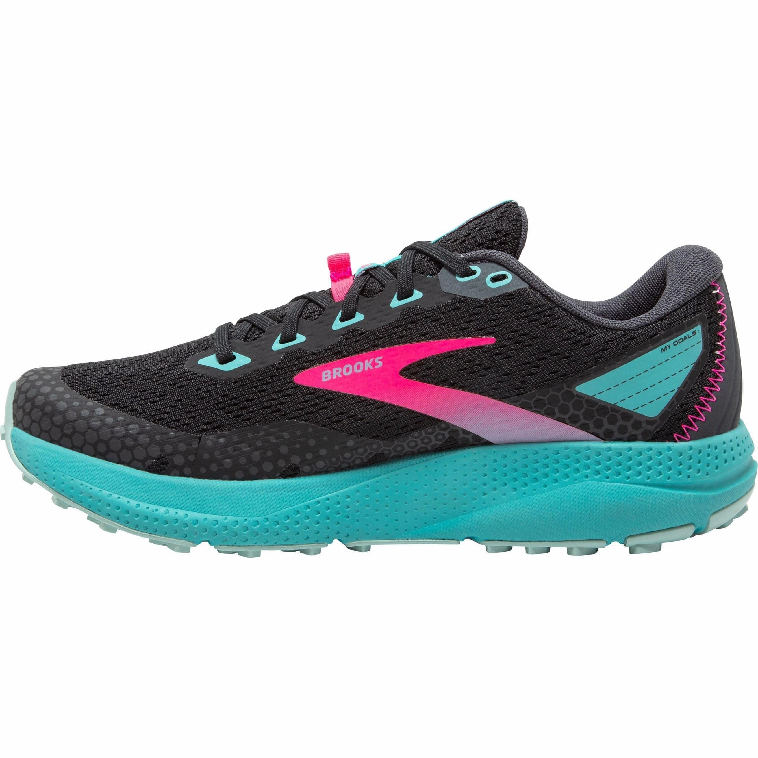 Brooks Divide 3 Womens Trail Running Shoes - Black Ultra Light Cushioning