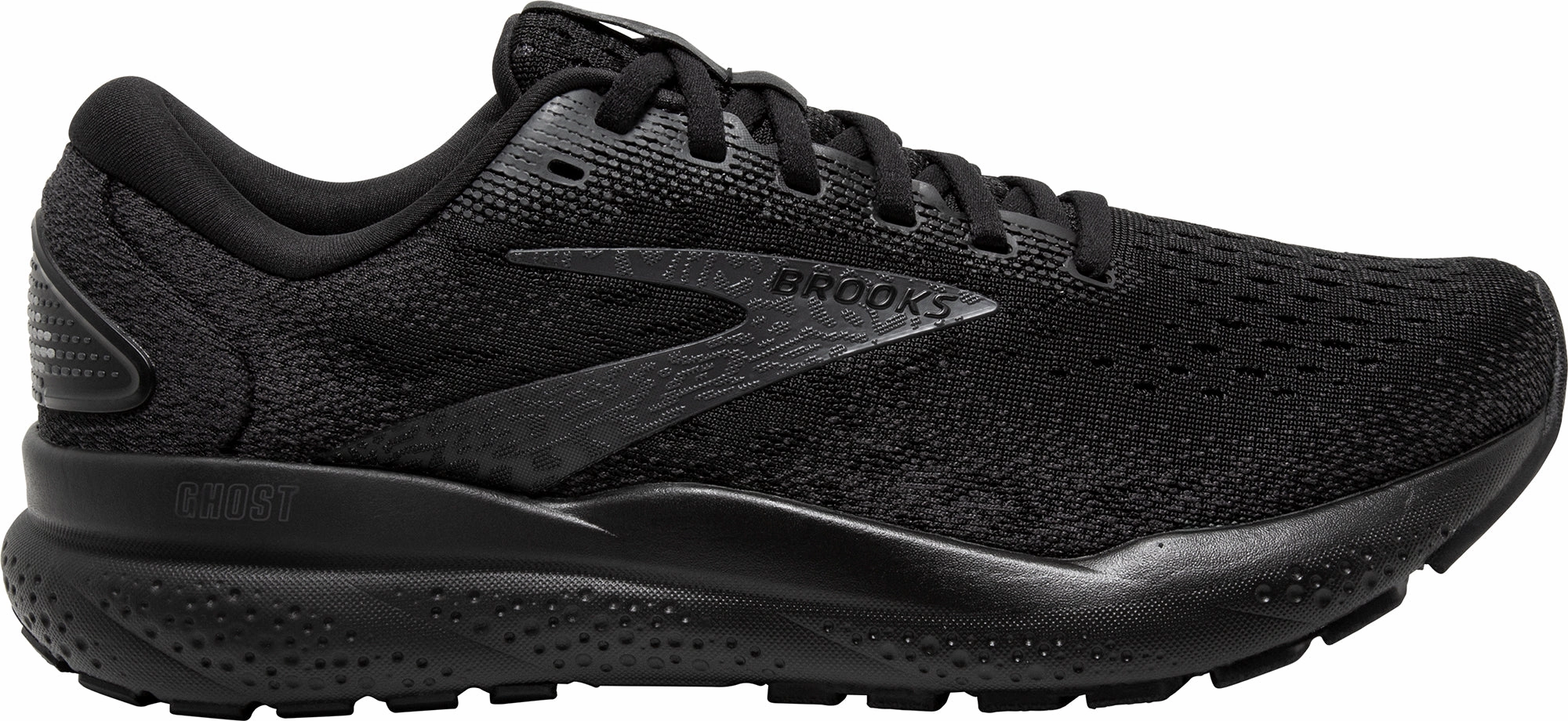 forest shoes Brooks Ghost 16 WIDE FIT (2E) Mens Running Shoes - Black