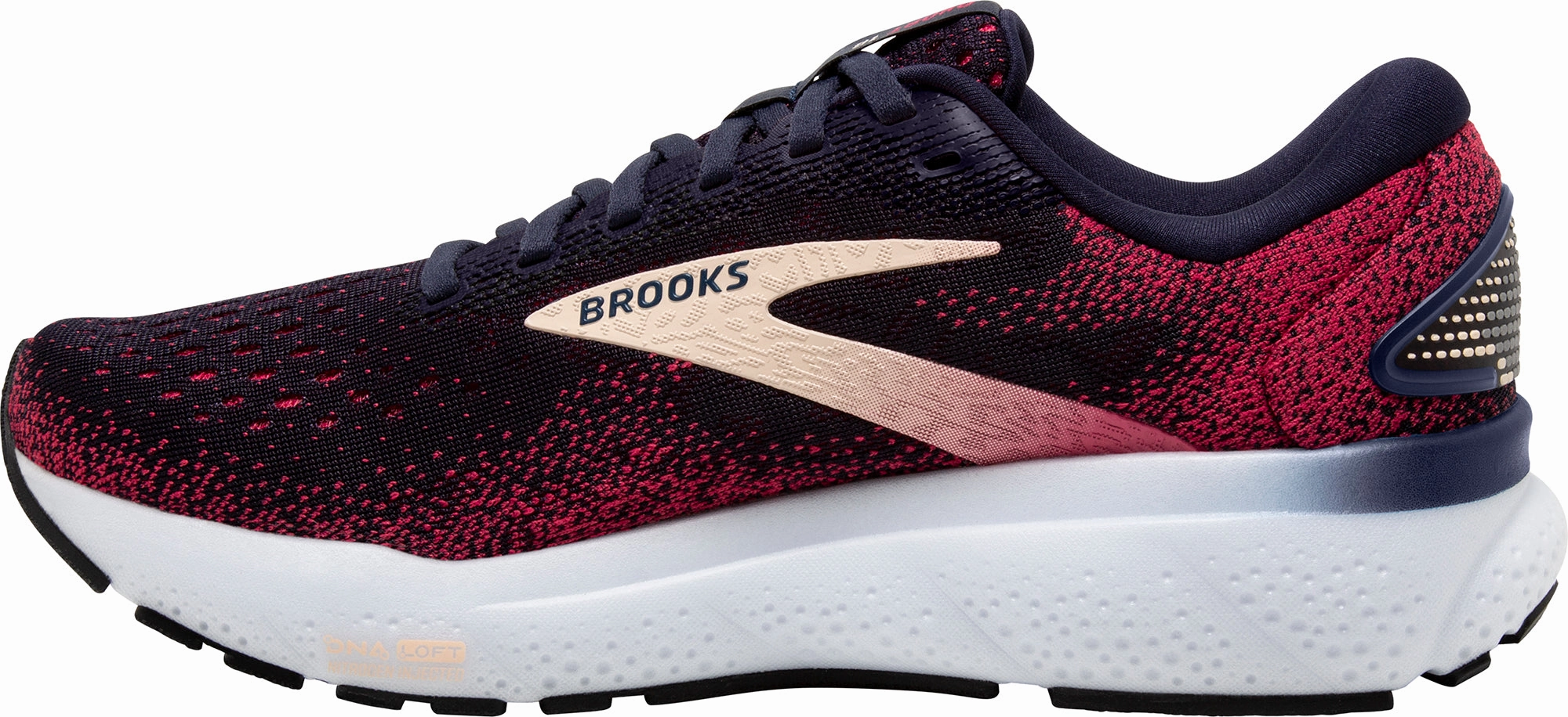 running in a savannah area shoes Aerobic Engineered Brooks Ghost 16 Womens Running Shoes - Blue