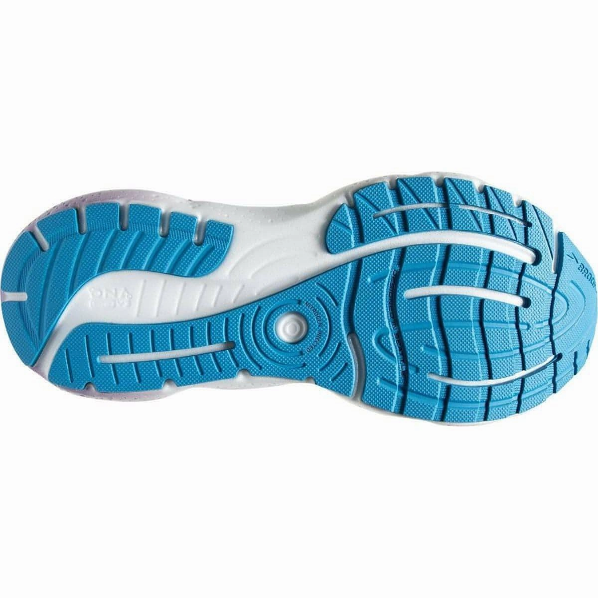 Lightweight Cushion High Energy Recovery Brooks Glycerin GTS 20 Womens Running Shoes - Blue