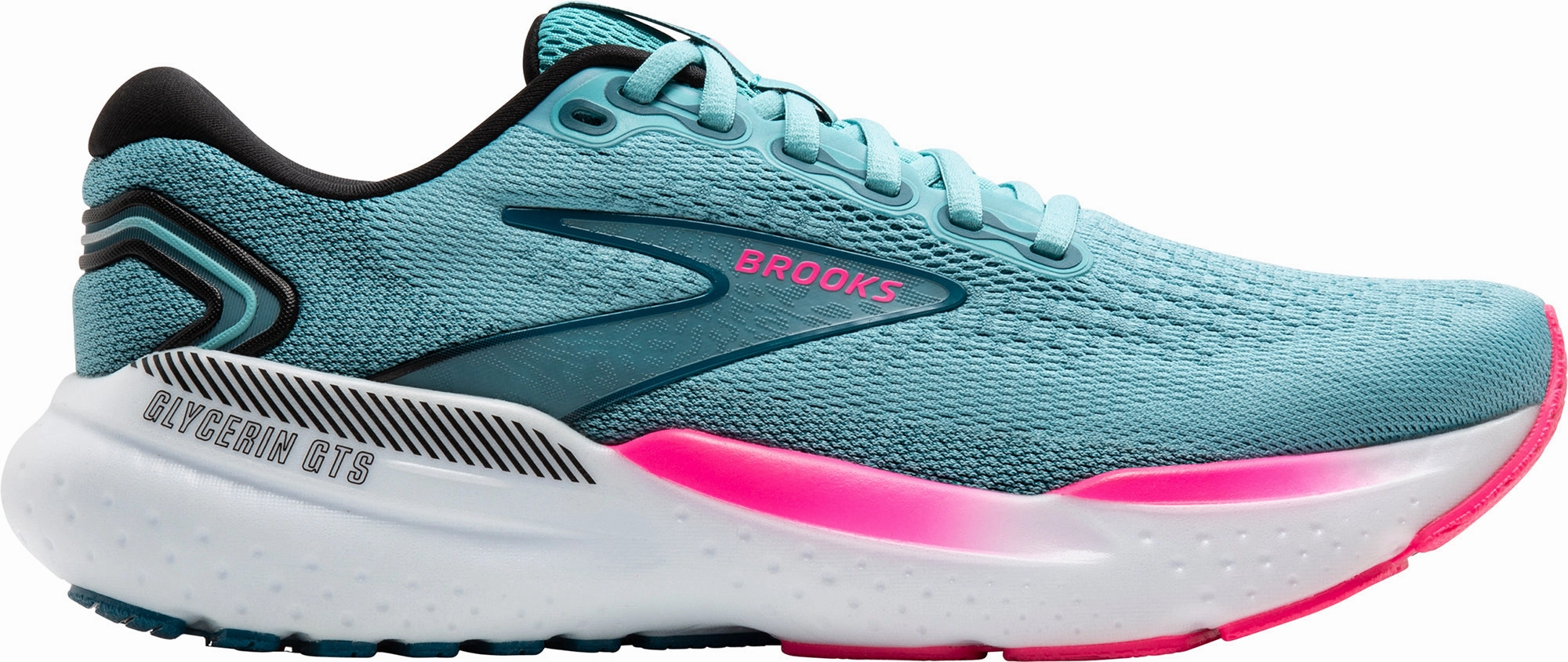Brooks Glycerin GTS 21 Womens Running Shoes - Blue reliable - performance - assurance shoes police - training running shoes